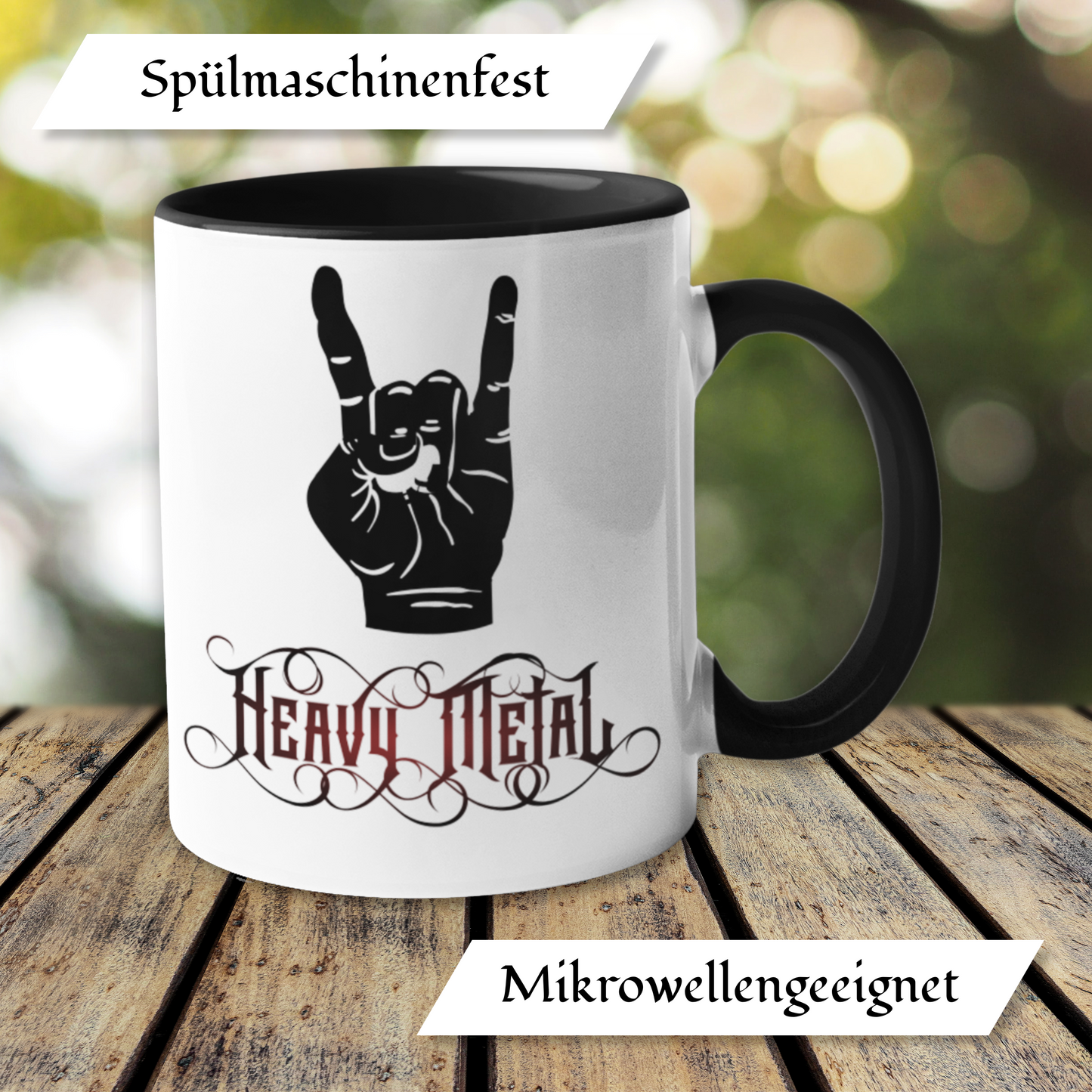Spruchtasse Heavy Metal