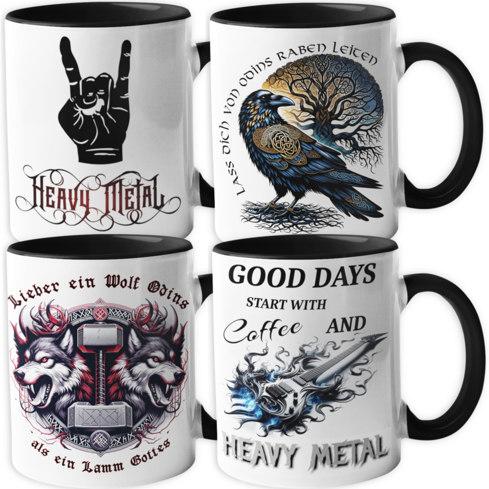 Spruchtassen Metal - Viking