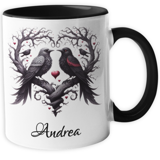 Personalisierte Gothic Tasse