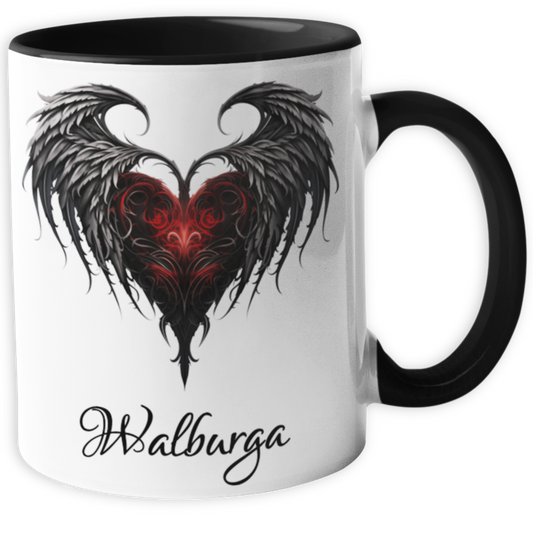 Personalisierte Gothic Tasse