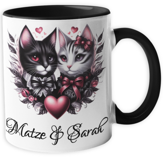 Personalisierte Gothic Tasse