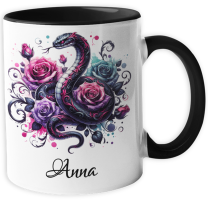 Personalisierte Gothic Tasse