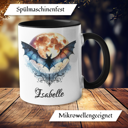 Personalisierte Gothic Tasse