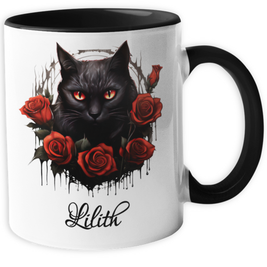 Personalisierte Gothic Tasse