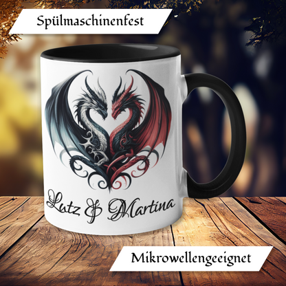 Personalisierte Gothic Tasse