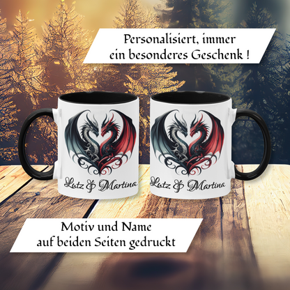 Personalisierte Gothic Tasse