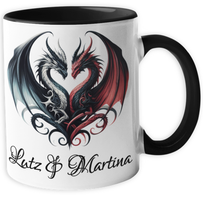 Personalisierte Gothic Tasse