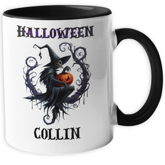 Personalisierte Halloween Tasse "Pumpkin Witch"