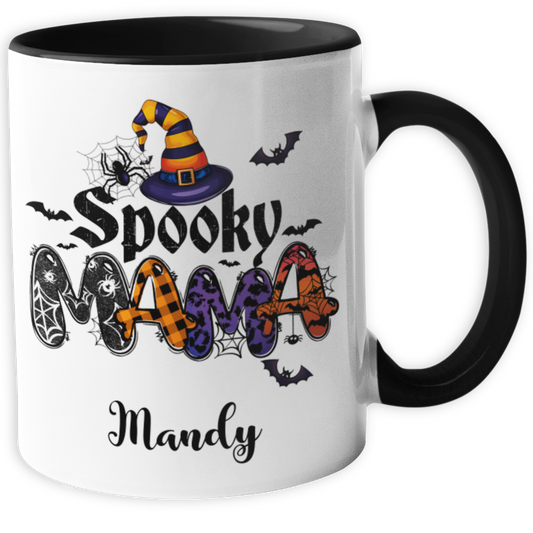 Personalisierte Halloween Tasse "SPOOKY MAMA"