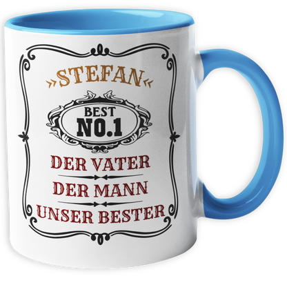 Personalisierte Tasse für Papi und Mutti