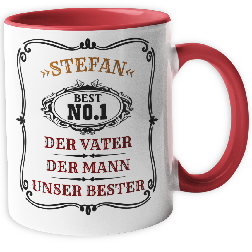 Personalisierte Tasse für Papi und Mutti