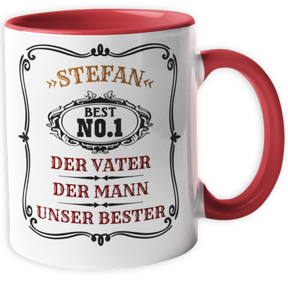 Personalisierte Tasse für Papi und Mutti