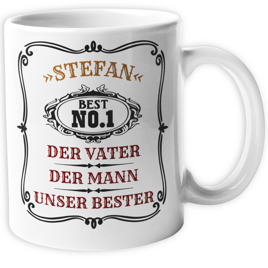 Personalisierte Tasse für Papi und Mutti